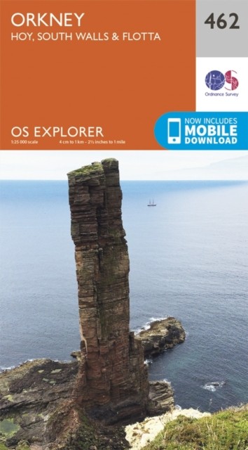 Orkney - Hoy, South Walls and Flotta - 462 OS Explorer Map