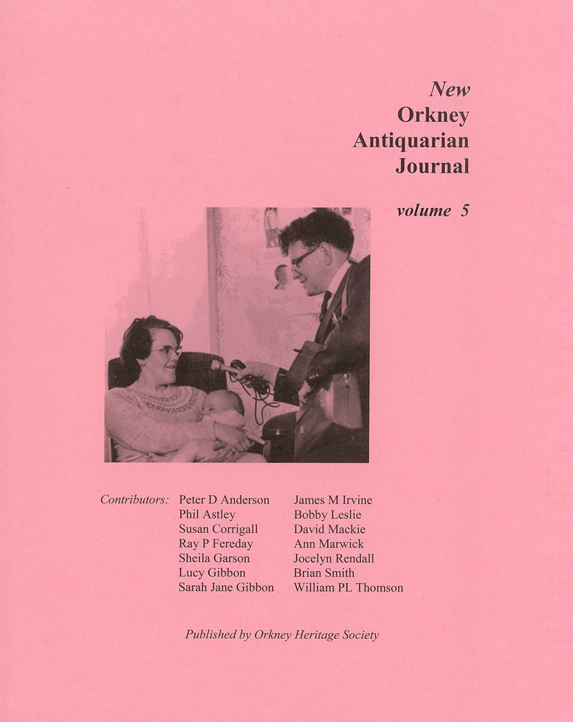 New Orkney Antiquarian Journal - Volume 5