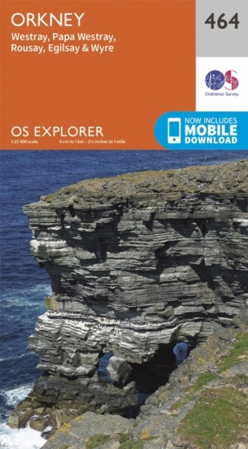 Orkney - Westray, Papa Westray, Rousay, Egilsay and Wyre - 464 - OS Explorer Map