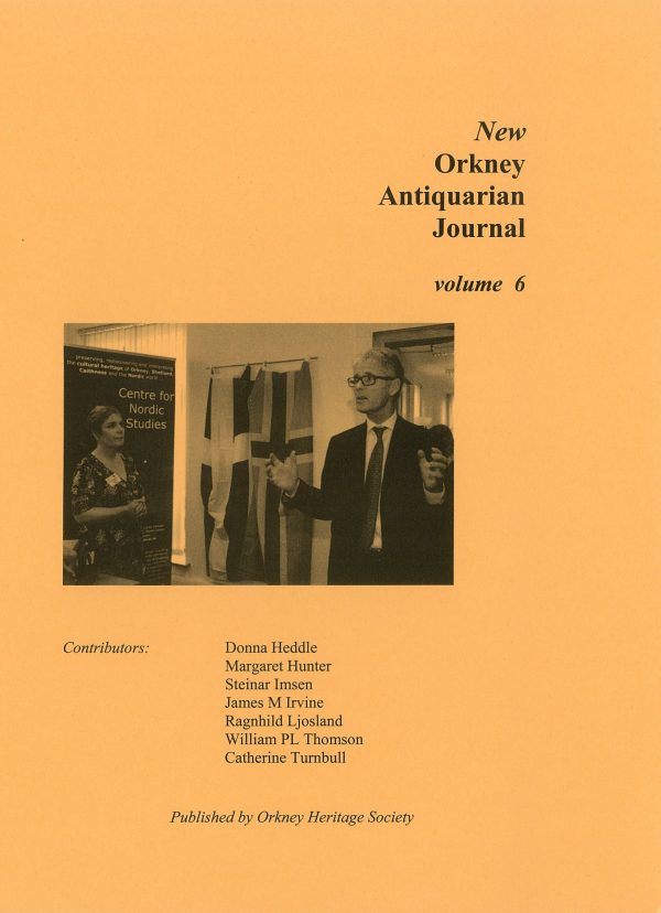 New Orkney Antiquarian Journal - Volume 6