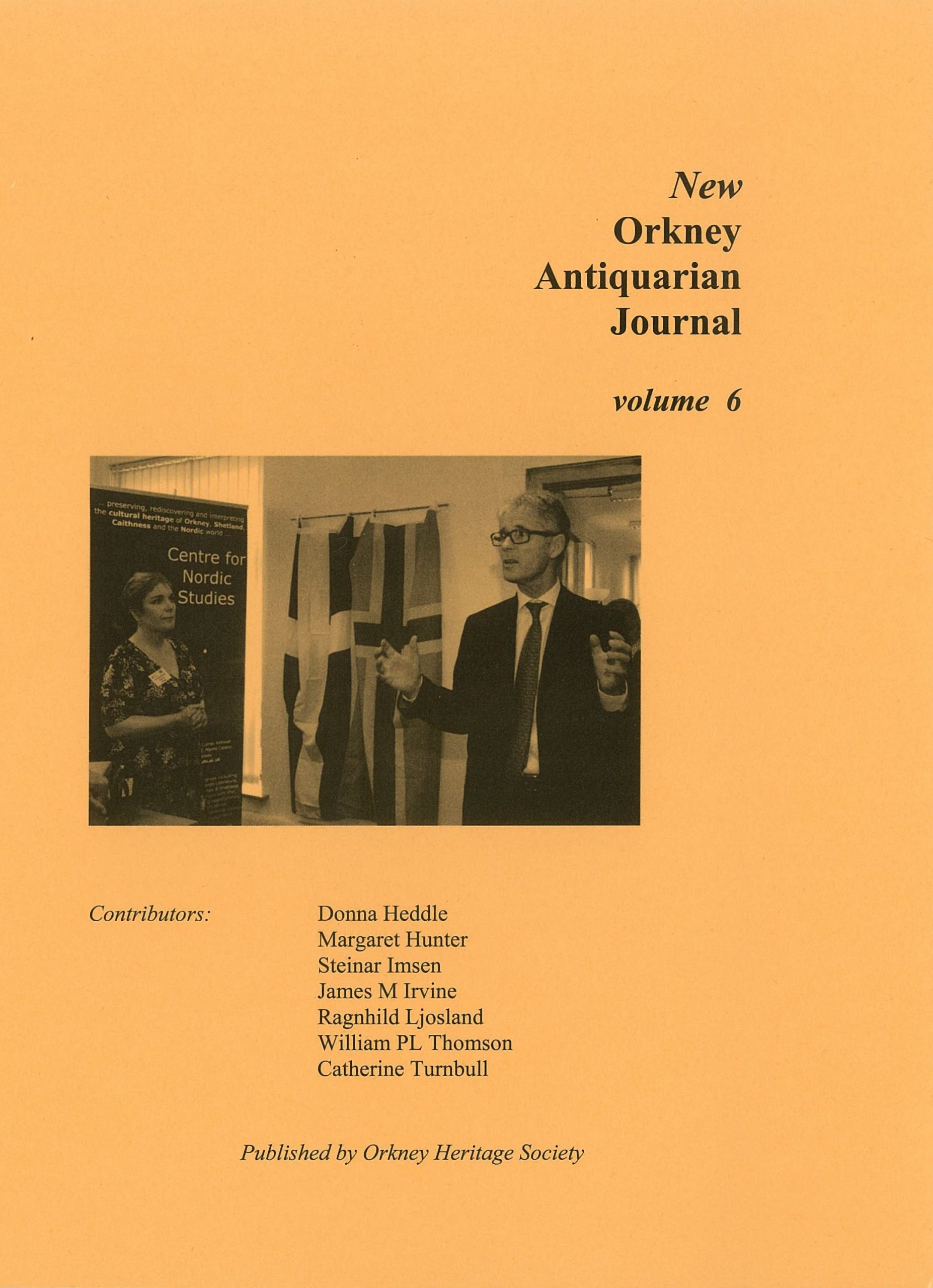 New Orkney Antiquarian Journal - Volume 6