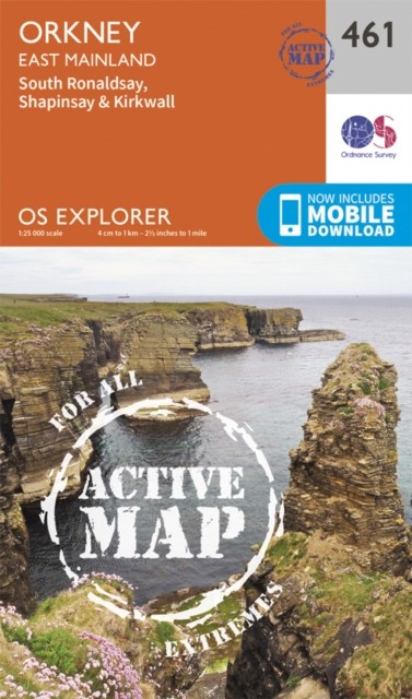 Orkney - East Mainland - 461 - OS Explorer ACTIVE Map
