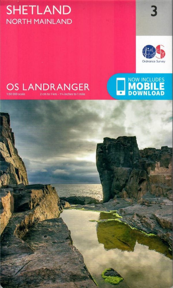 Shetland - North Mainland - 3 - OS Landranger Map