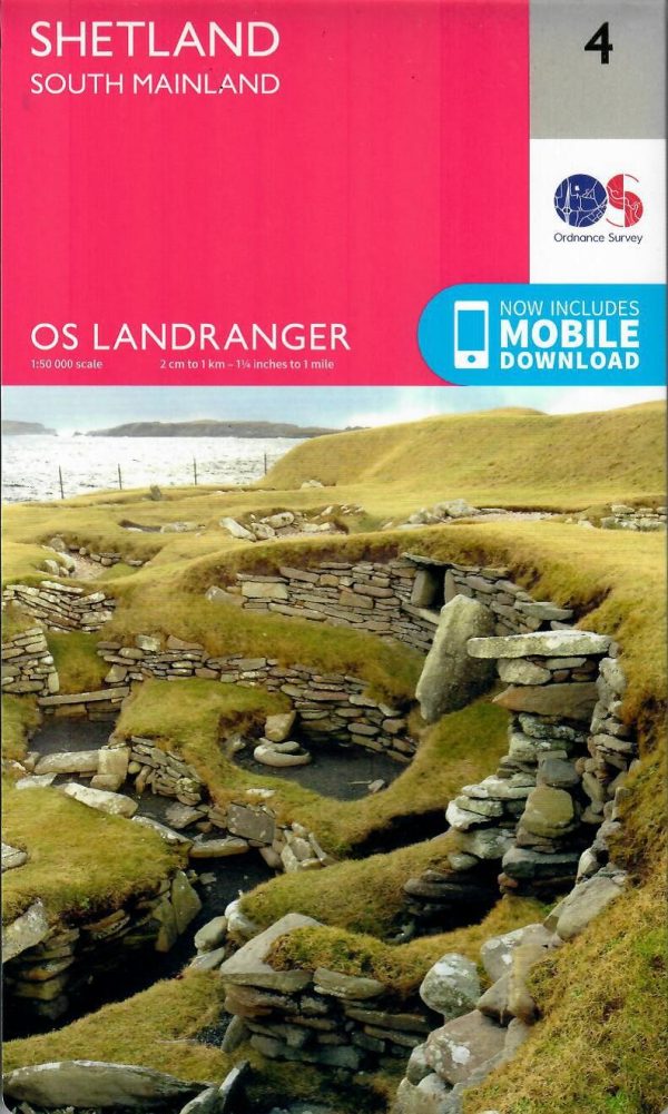 Shetland - South Mainland - 4 - OS Landranger Map
