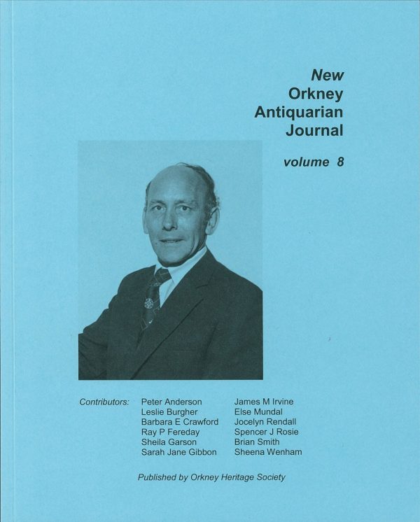 New Orkney Antiquarian Journal Vol. 8
