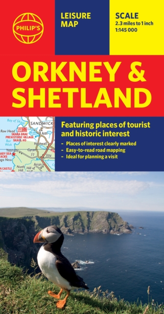 Philip's Orkney & Shetland Leisure Map