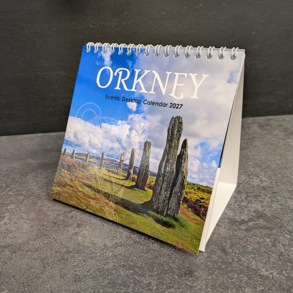 Orkney Scenic Desktop 2027 Calendar