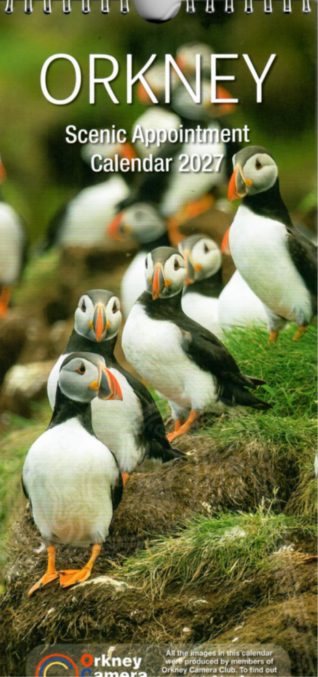 Orkney Scenic Appointment 2027 Calendar
