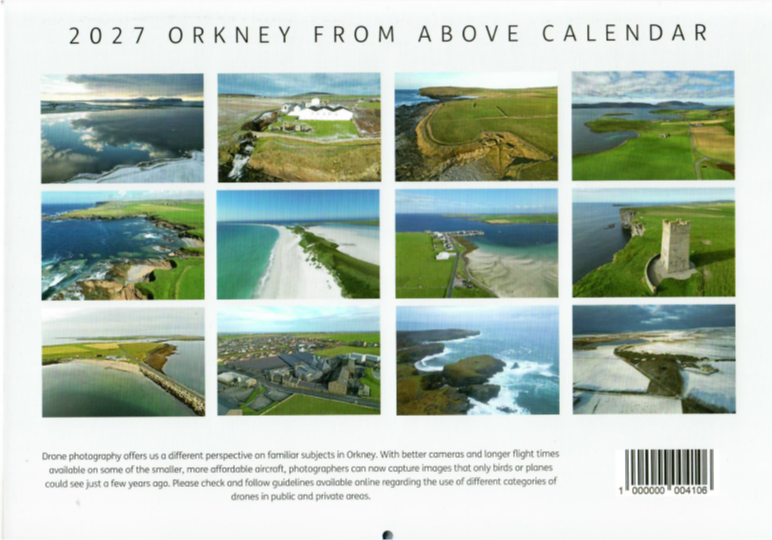 Orkney From Above 2027 Calendar - Image 2