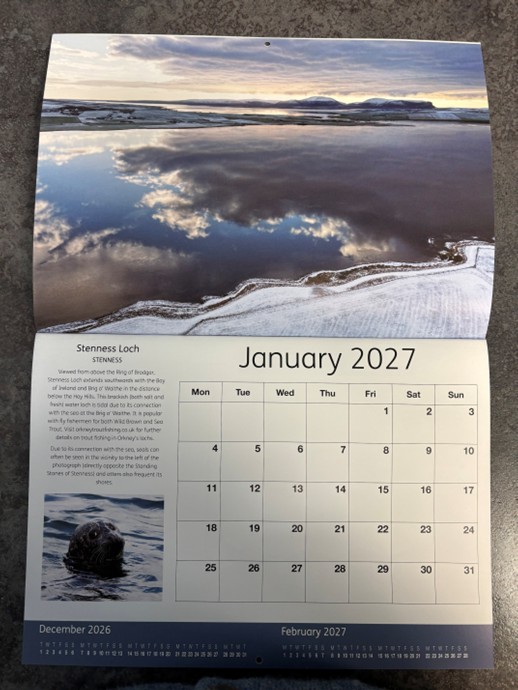 Orkney From Above 2027 Calendar - Image 3