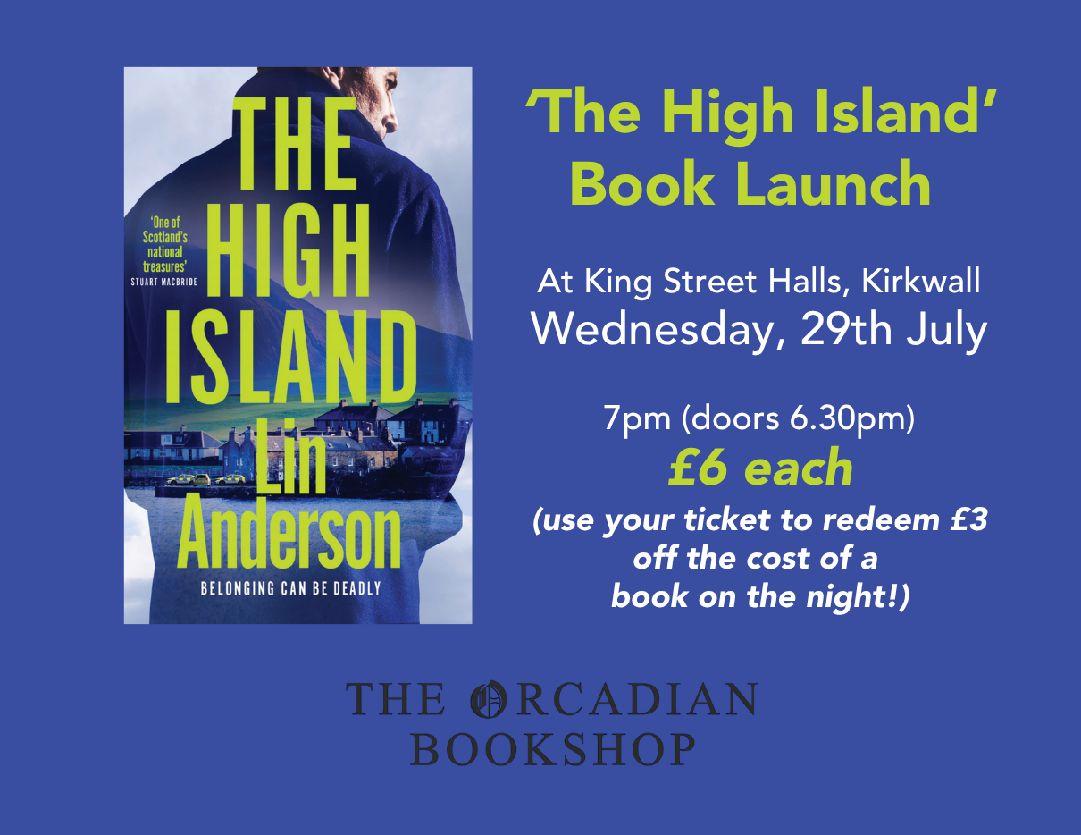 Lin Anderson 'The High Island' Book Launch